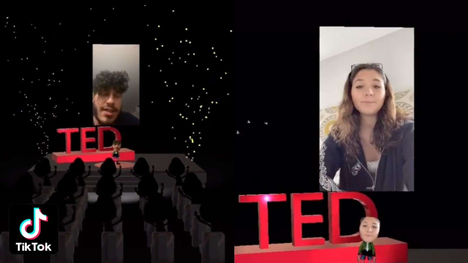 2 TED talk filter screenshots