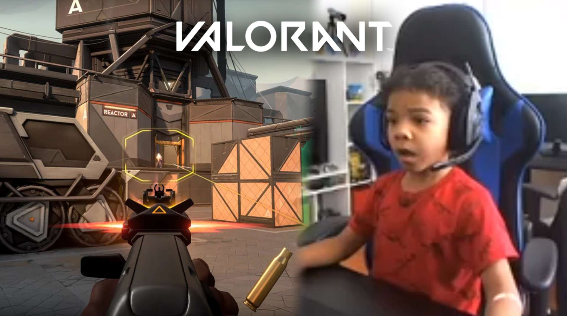 Five year old Valorant player