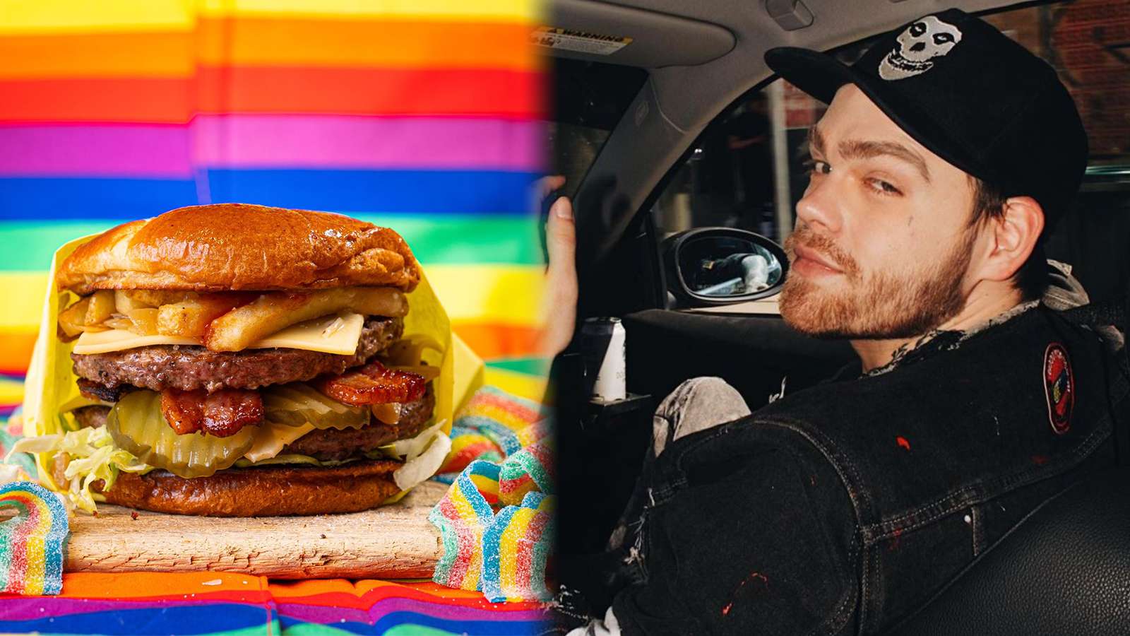 Elijah Daniel goes viral for Gay Burger chain