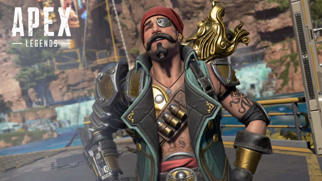 Fuse in a Pirate skin in Apex Legends