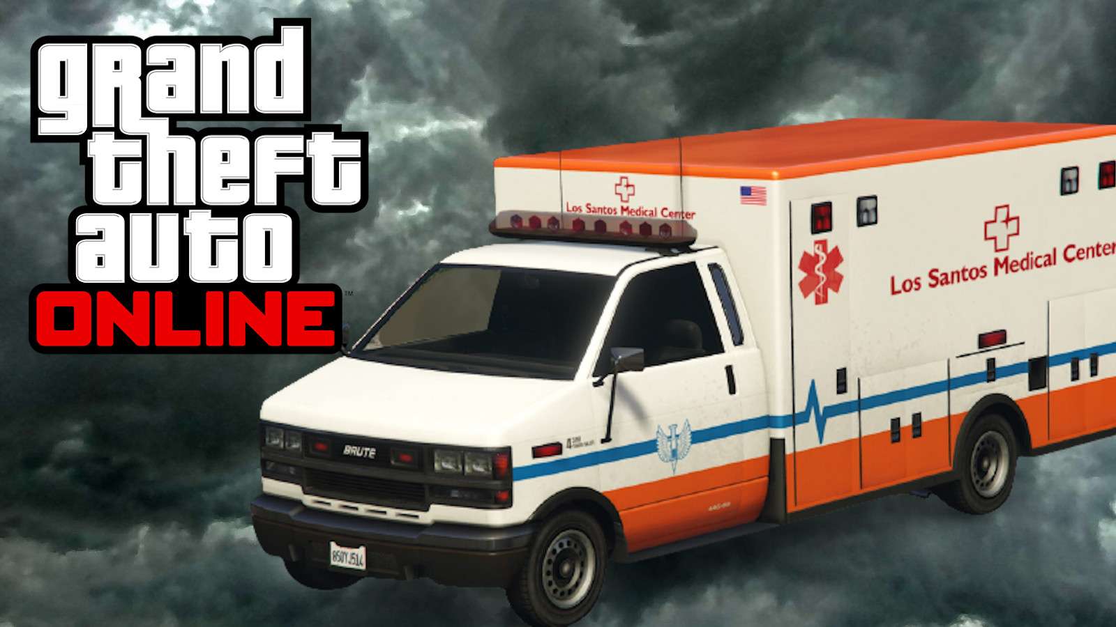 GTA Online ambulance in tornado