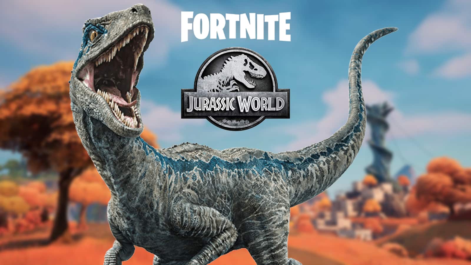 Fortnite Jurassic World raptors