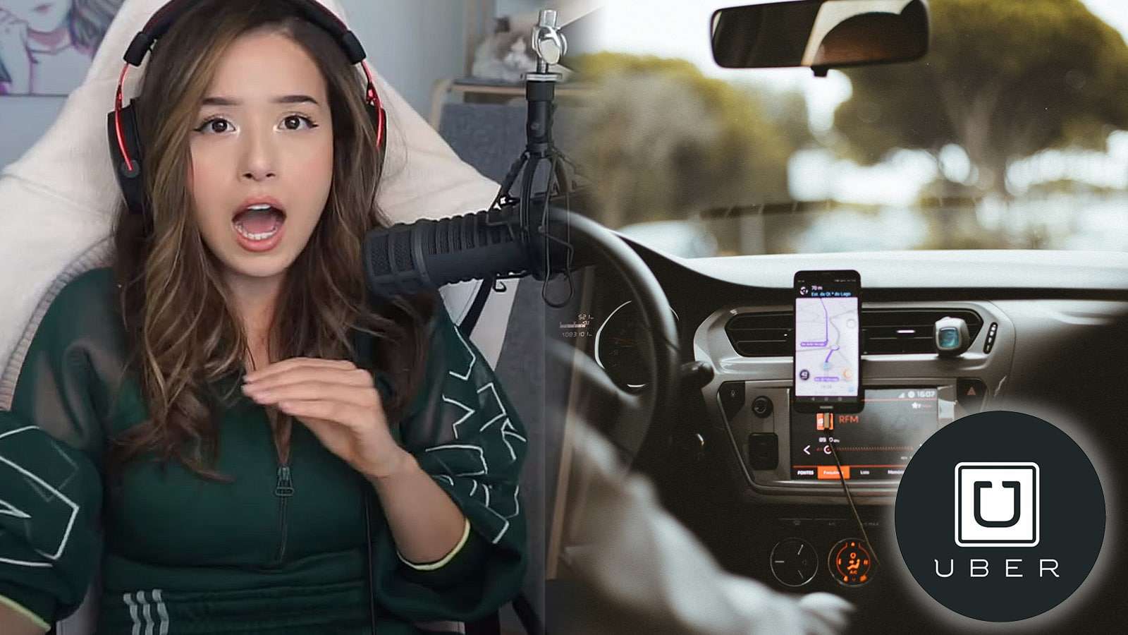 Pokimane shares uncomfortable uber driver experience