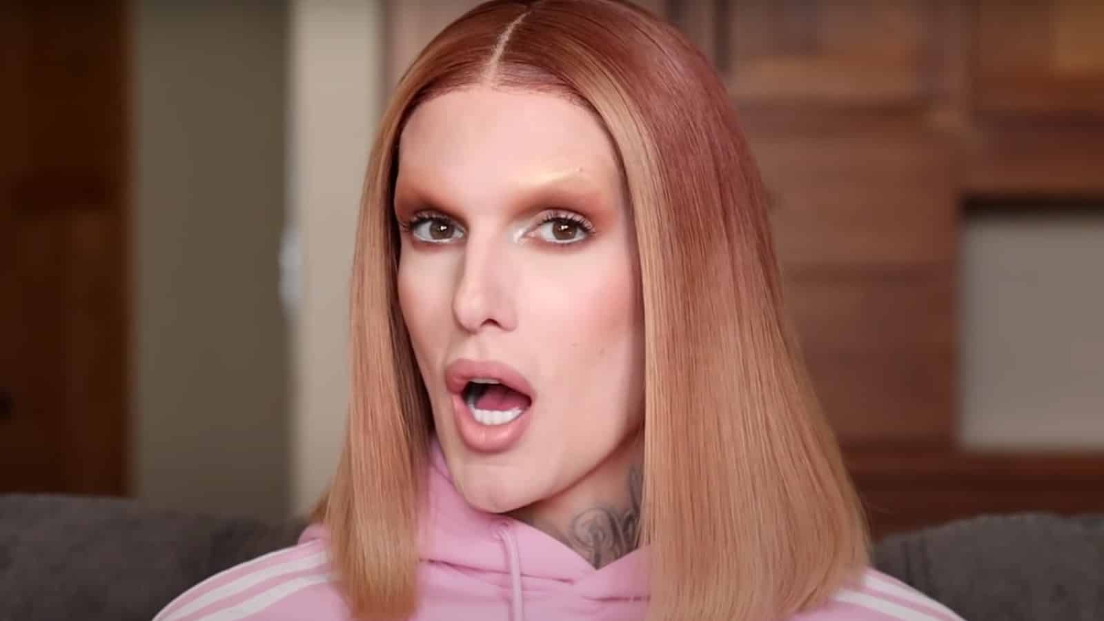 Jeffree Star in a YouTube video