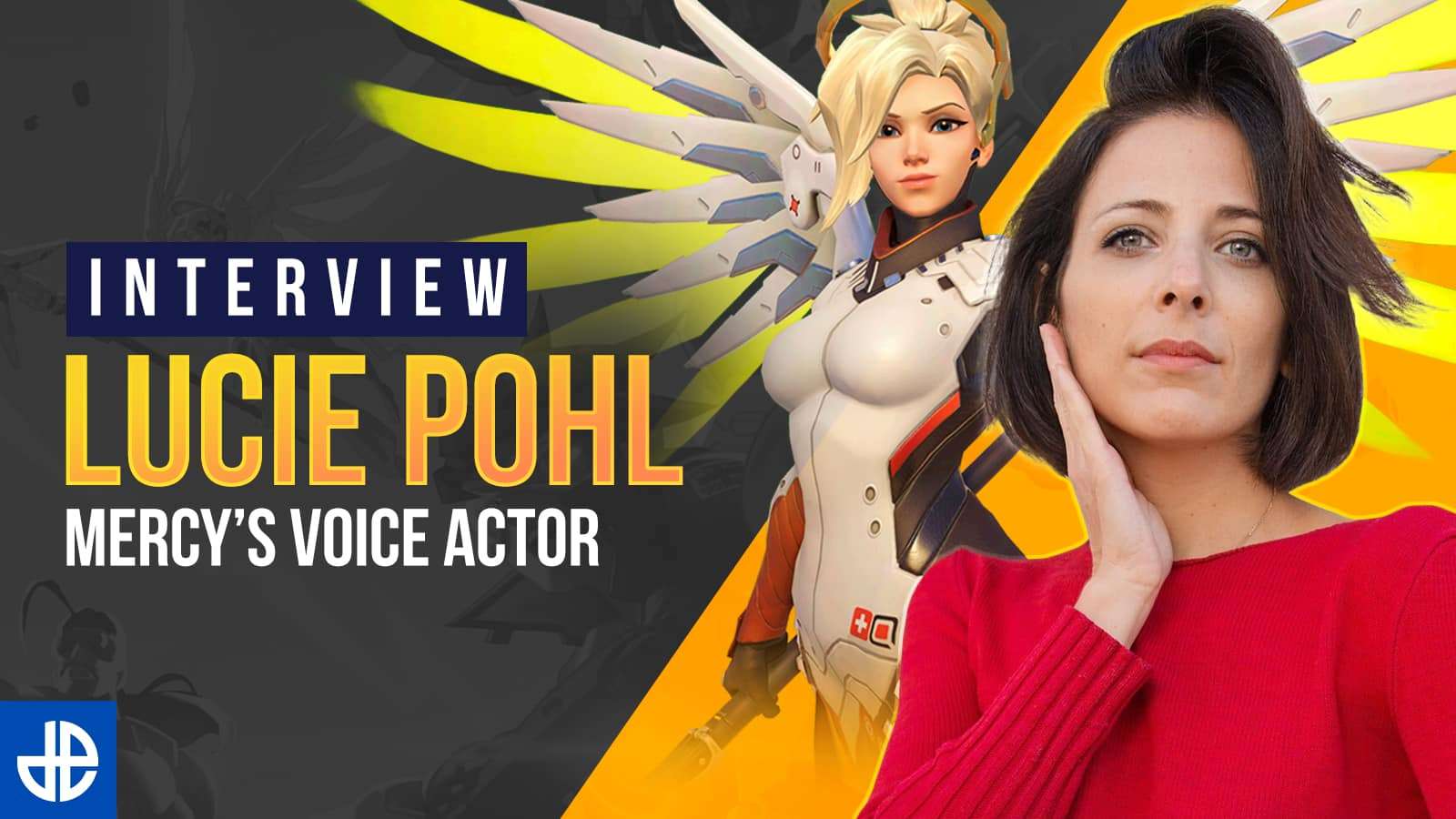 Lucie Pohl Mercy voice actor interview