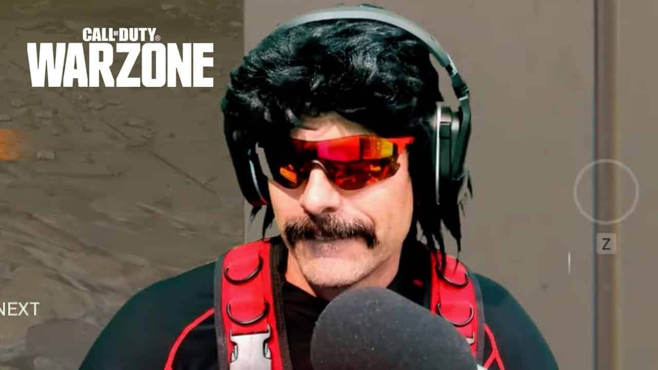 Dr Disrespect on Warzone