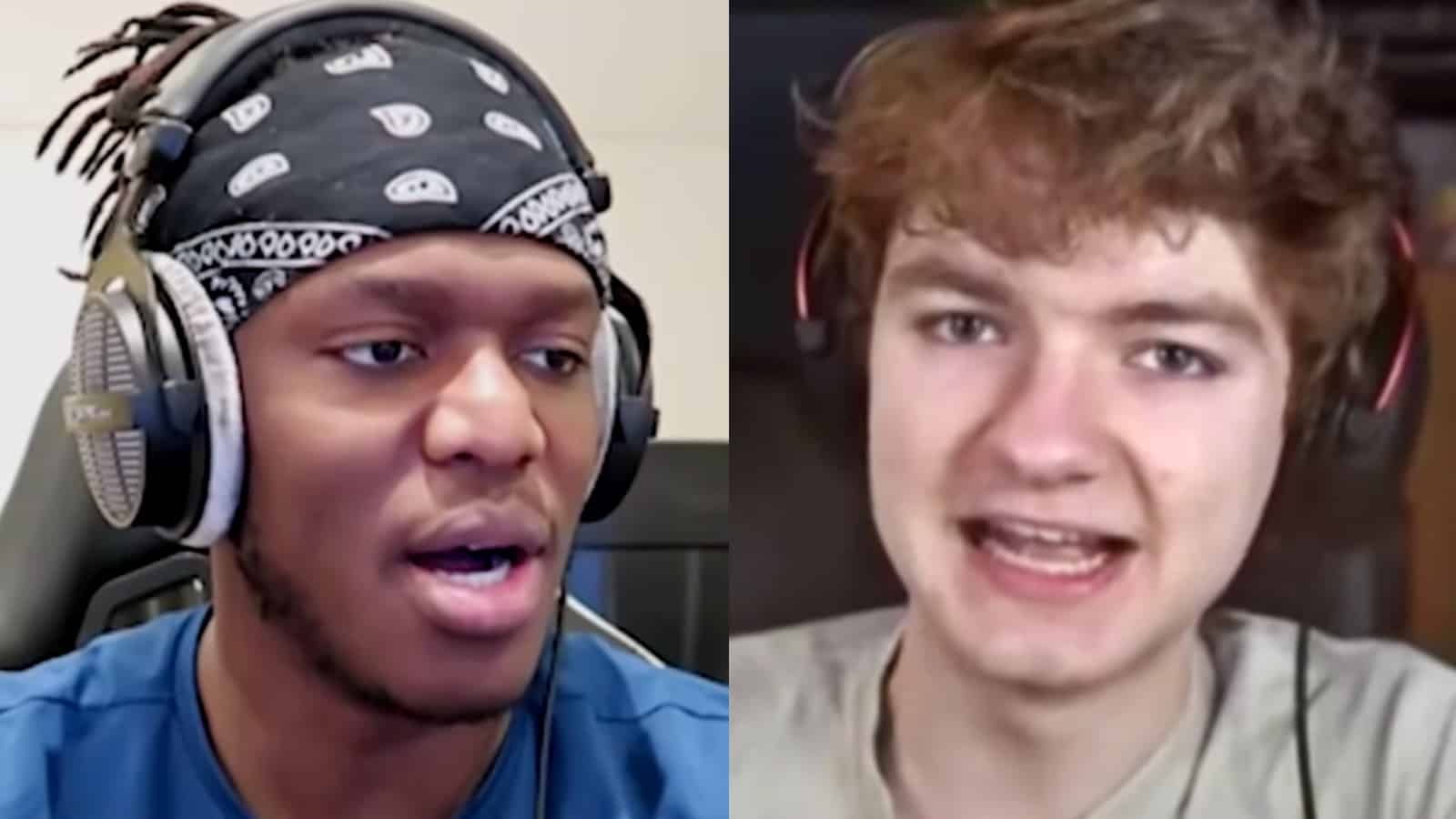 KSI and TommyInnit side by side