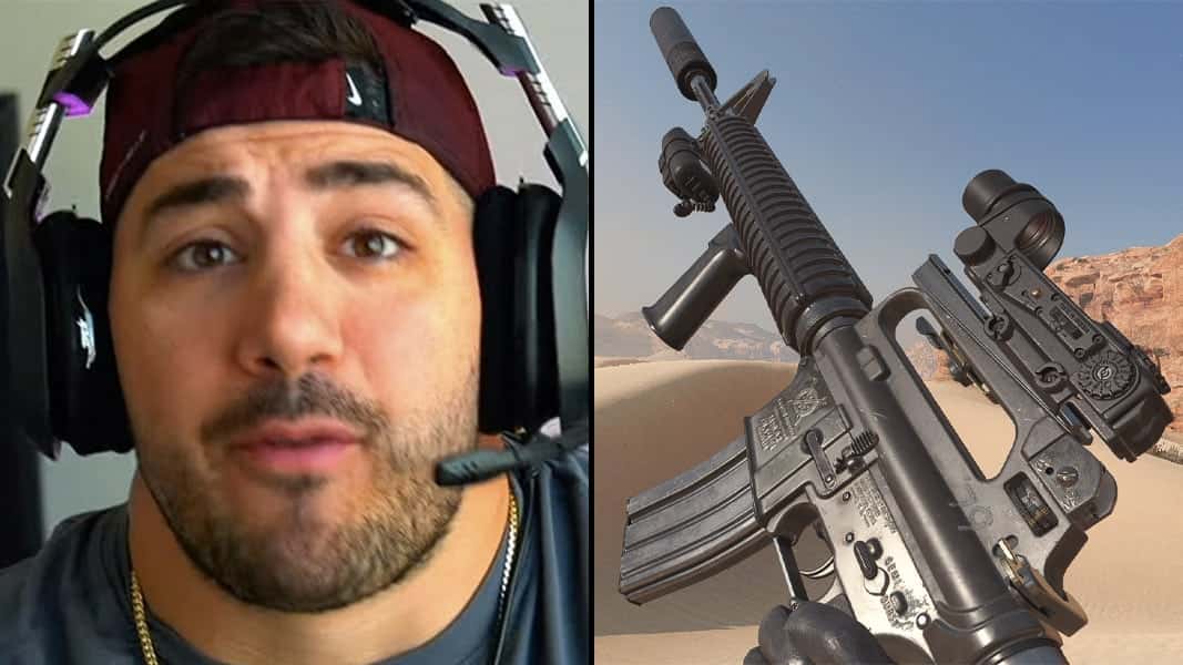 Nickmercs and the M16 in Cold War