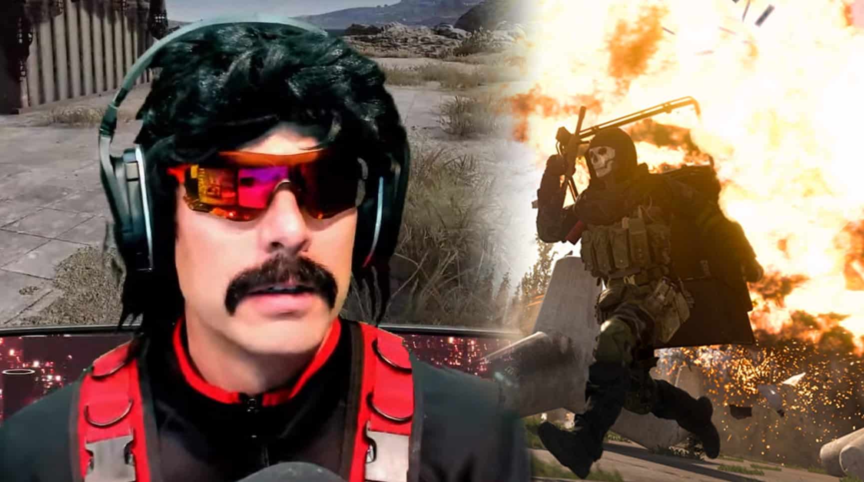 Dr DIsrespect playing Warzone