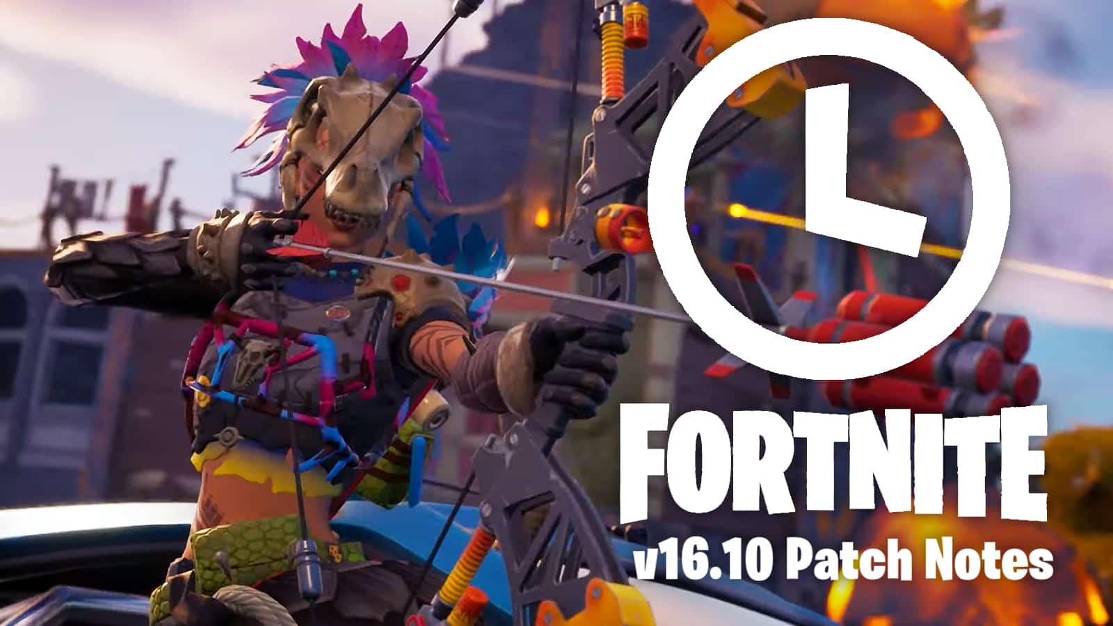 Fortnite update 16.10 patch notes.