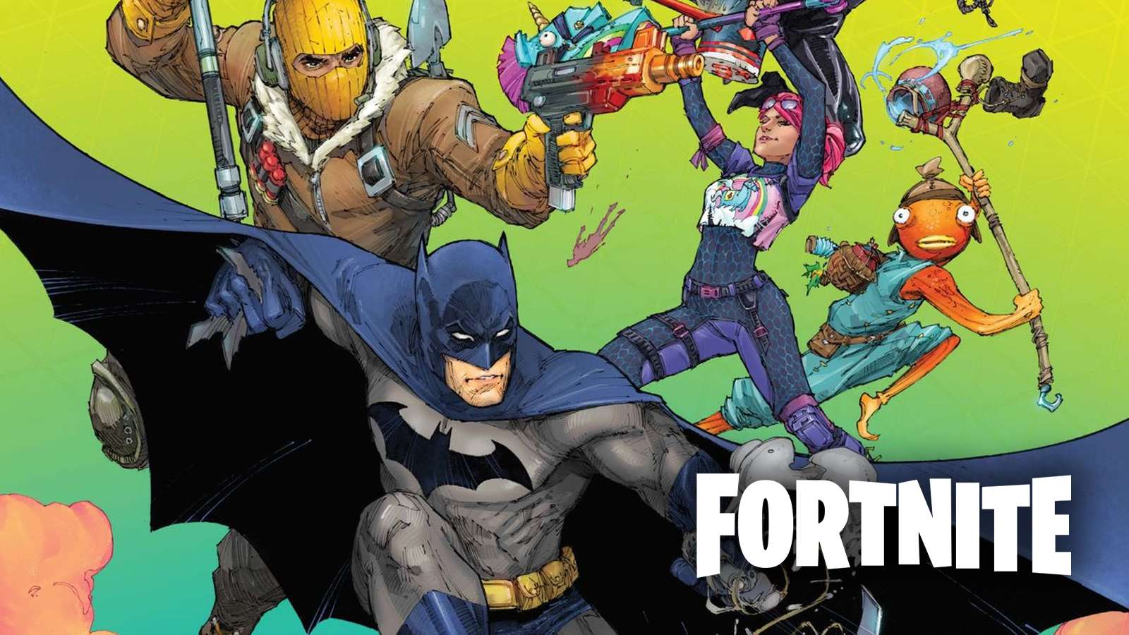 Fortnite Batman comics
