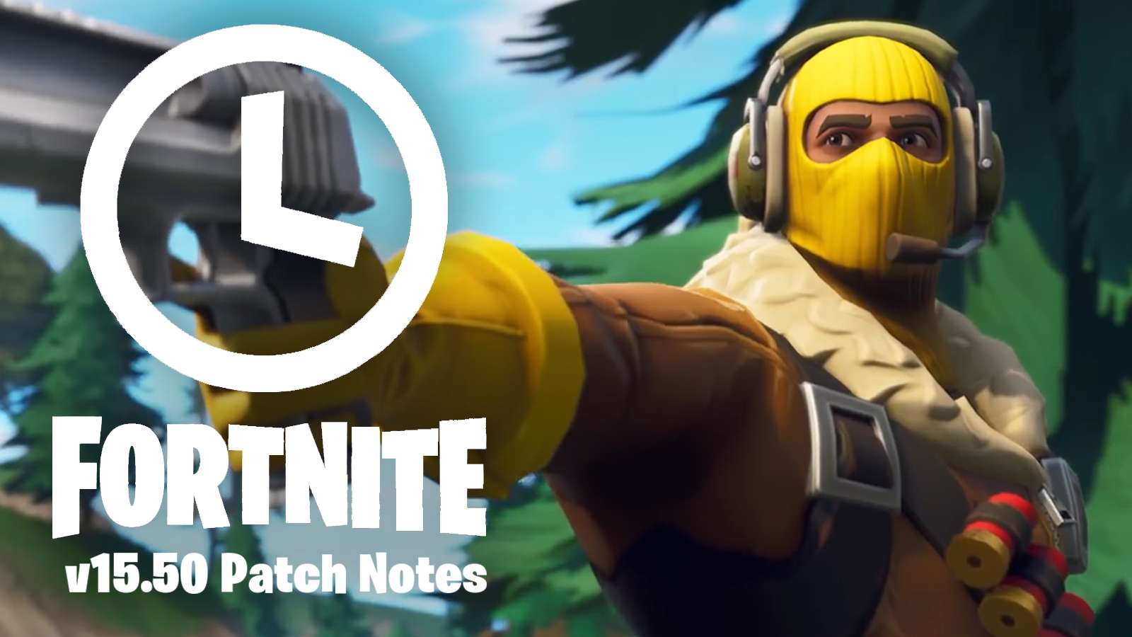 Fortnite update 15.50 early patch notes.