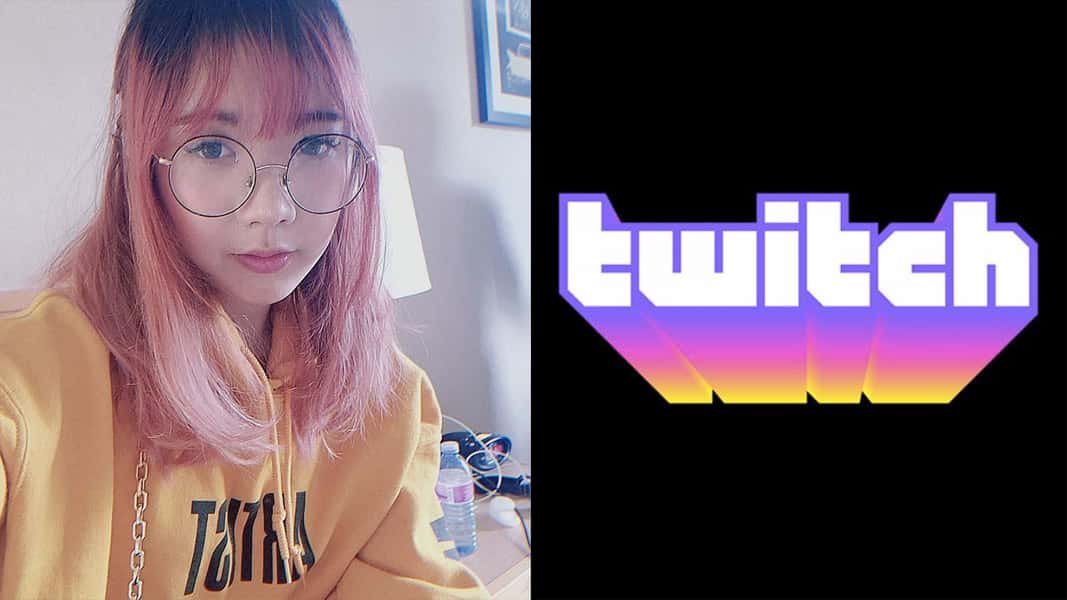 LilyPichu and the Twitch logo
