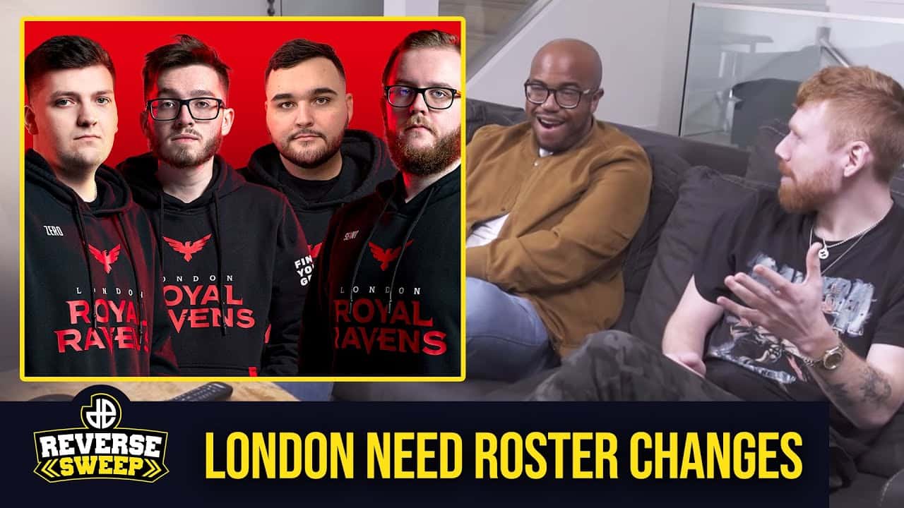 London Royal Ravens Roster Changes Reverse Sweep