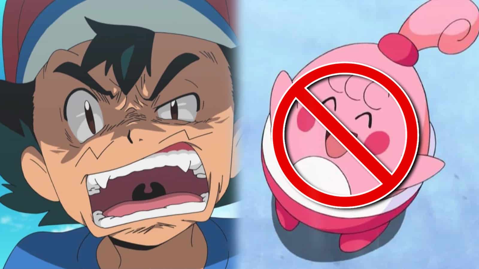 Angry Ash Ketchum next Happing from Pokemon anime