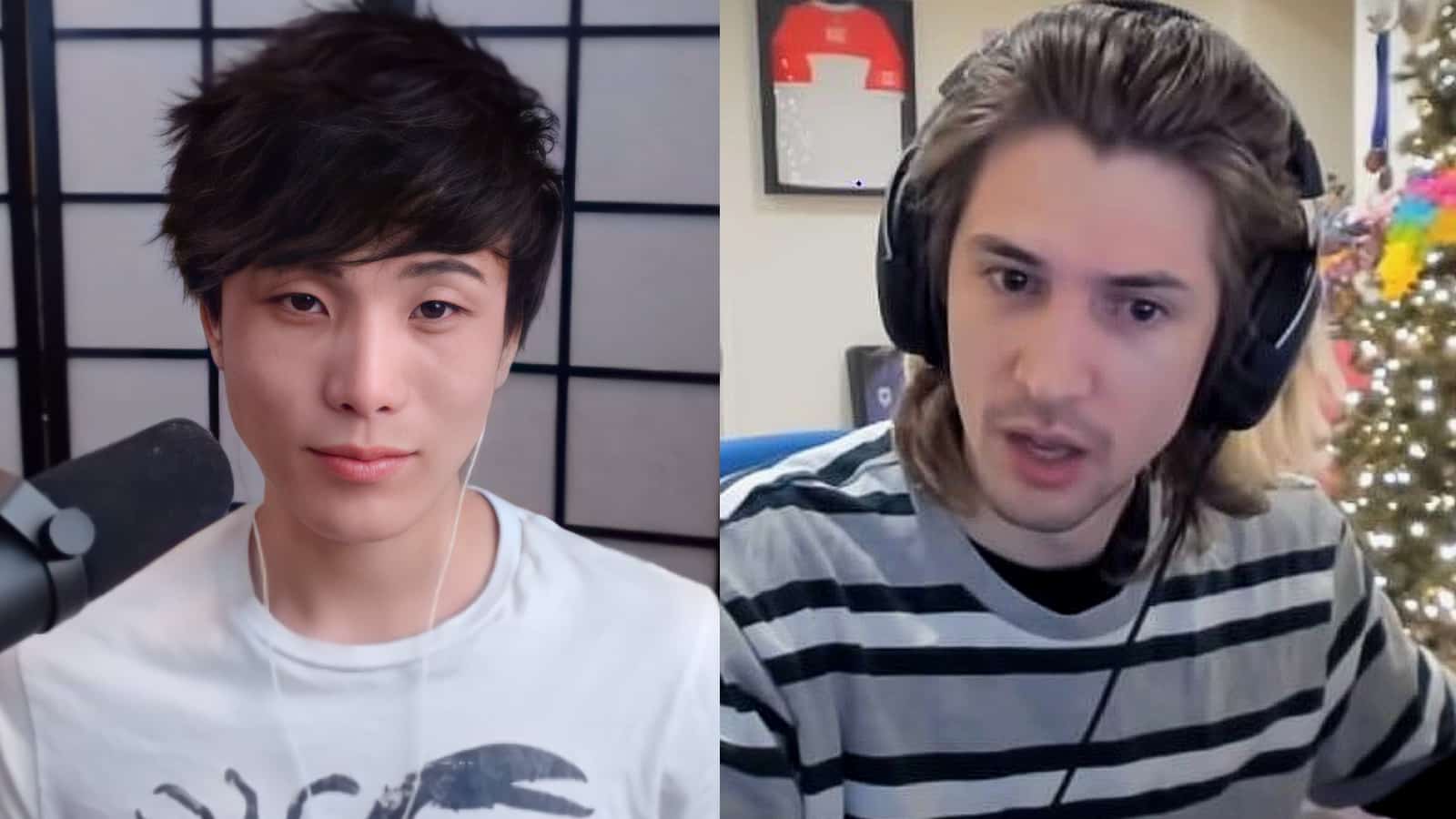 xQc and Sykkuno on Twitch