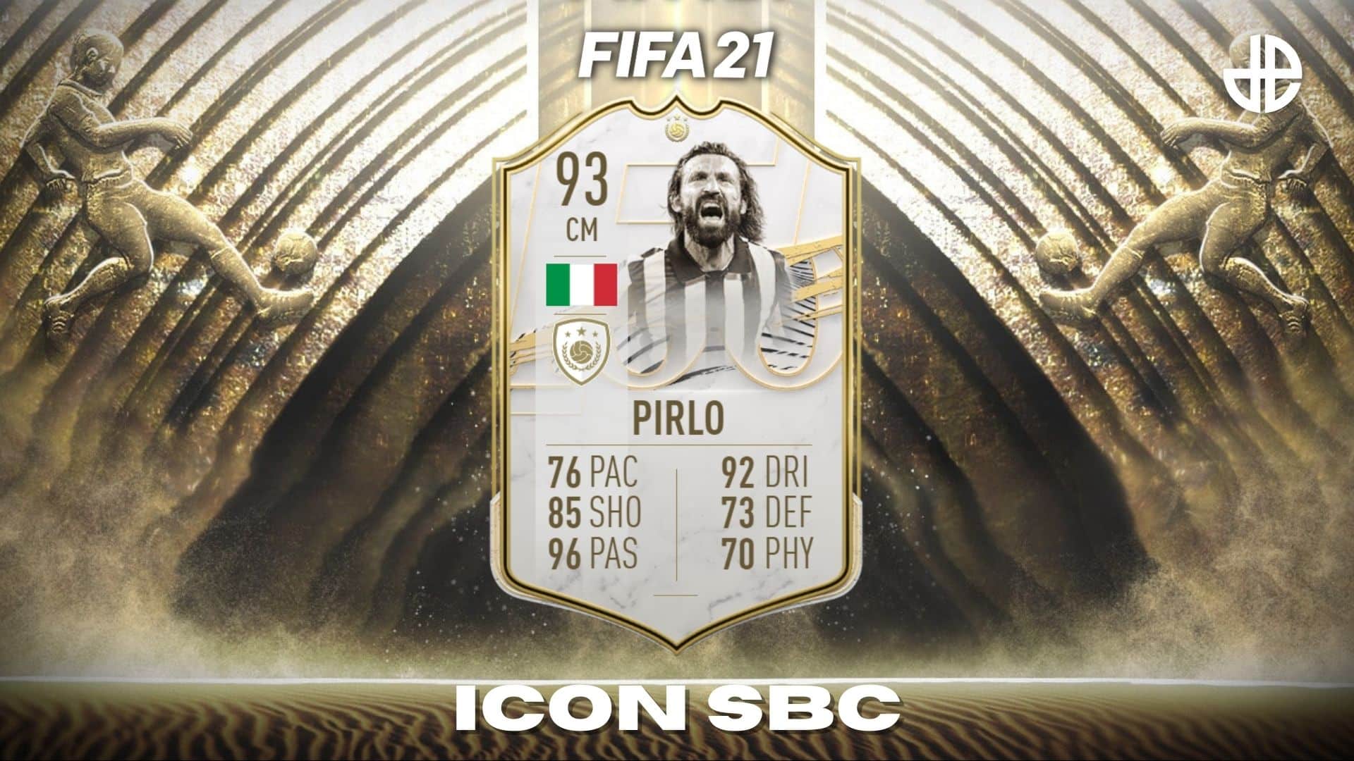 Andrea Pirlo Prime ICON SBC FIFA 21