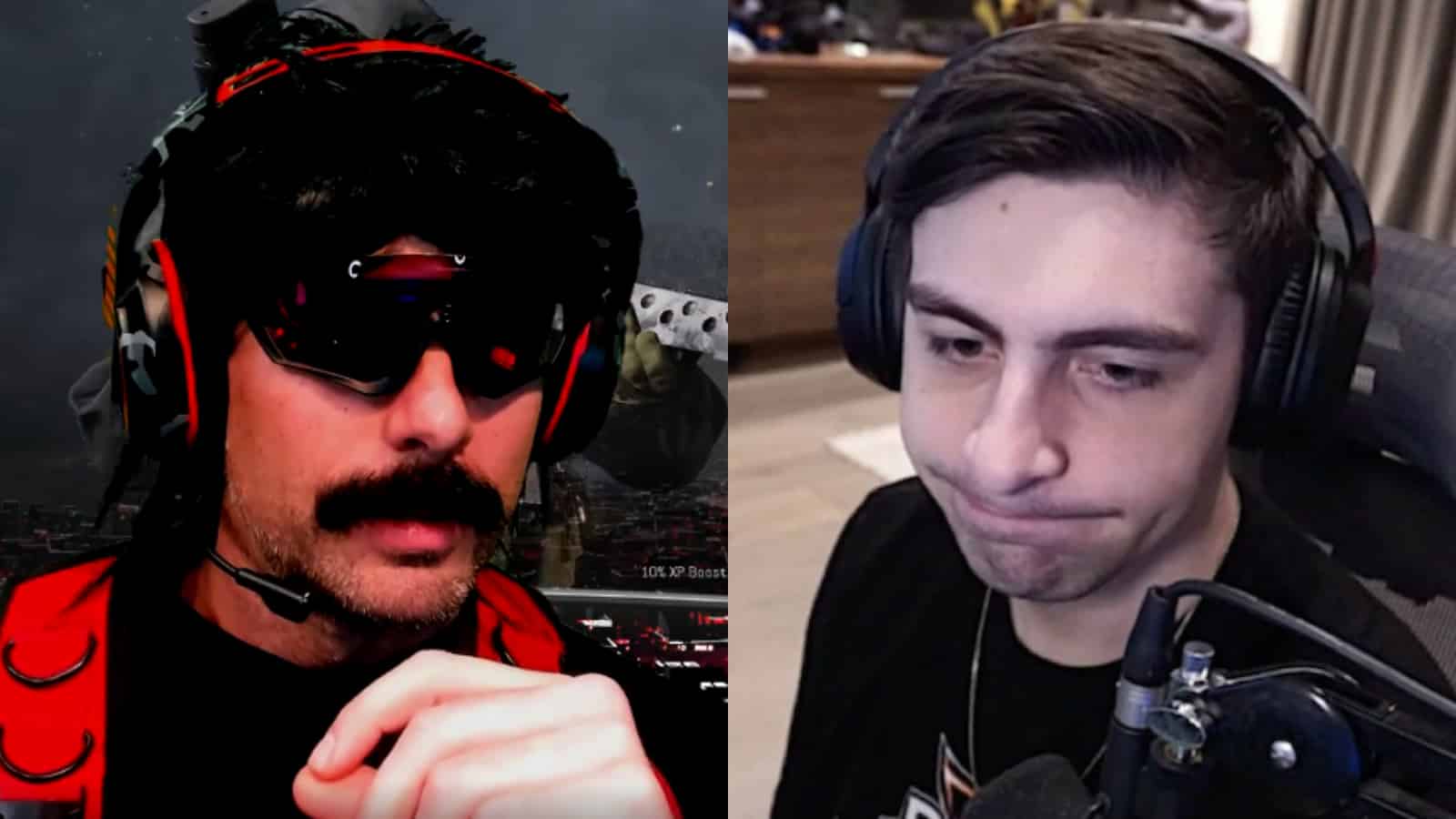 Dr Disrespect and shroud on twitch