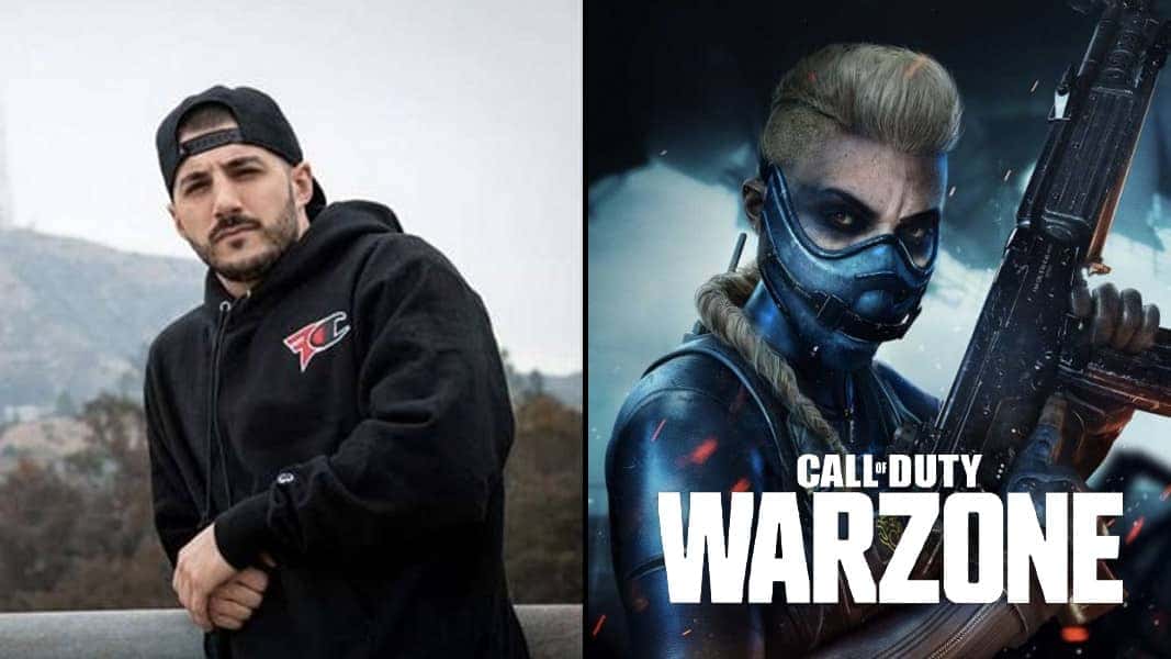 Nickmercs and Warzone Season 3 wraith art