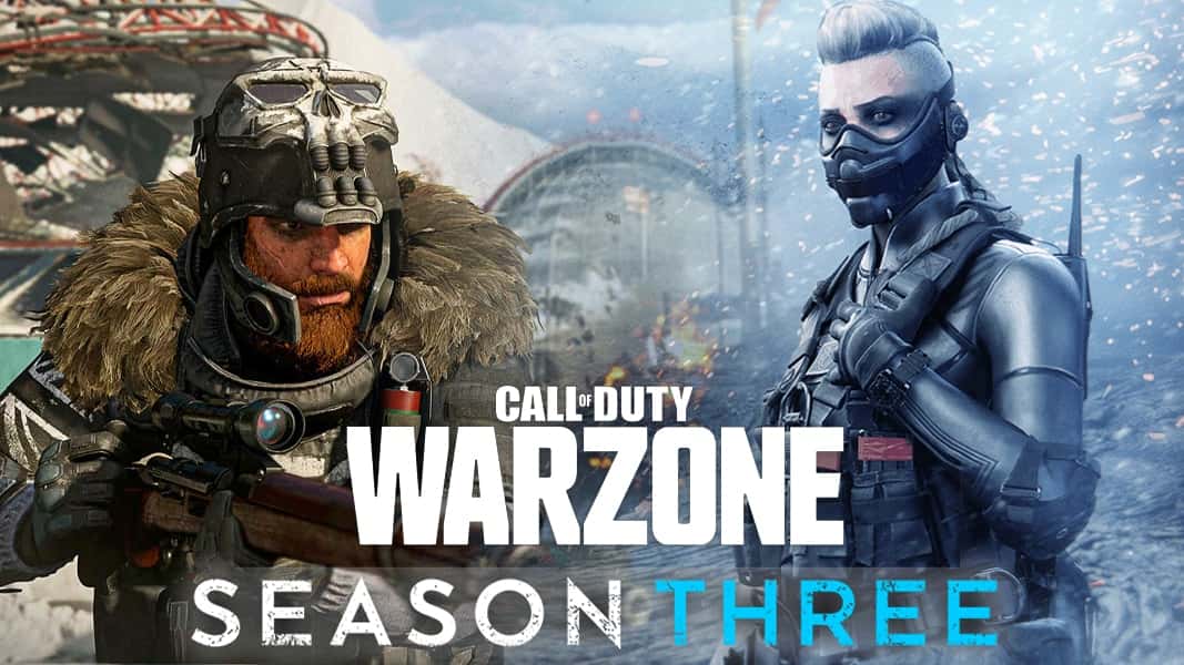 Warzone Season 3 images with logo
