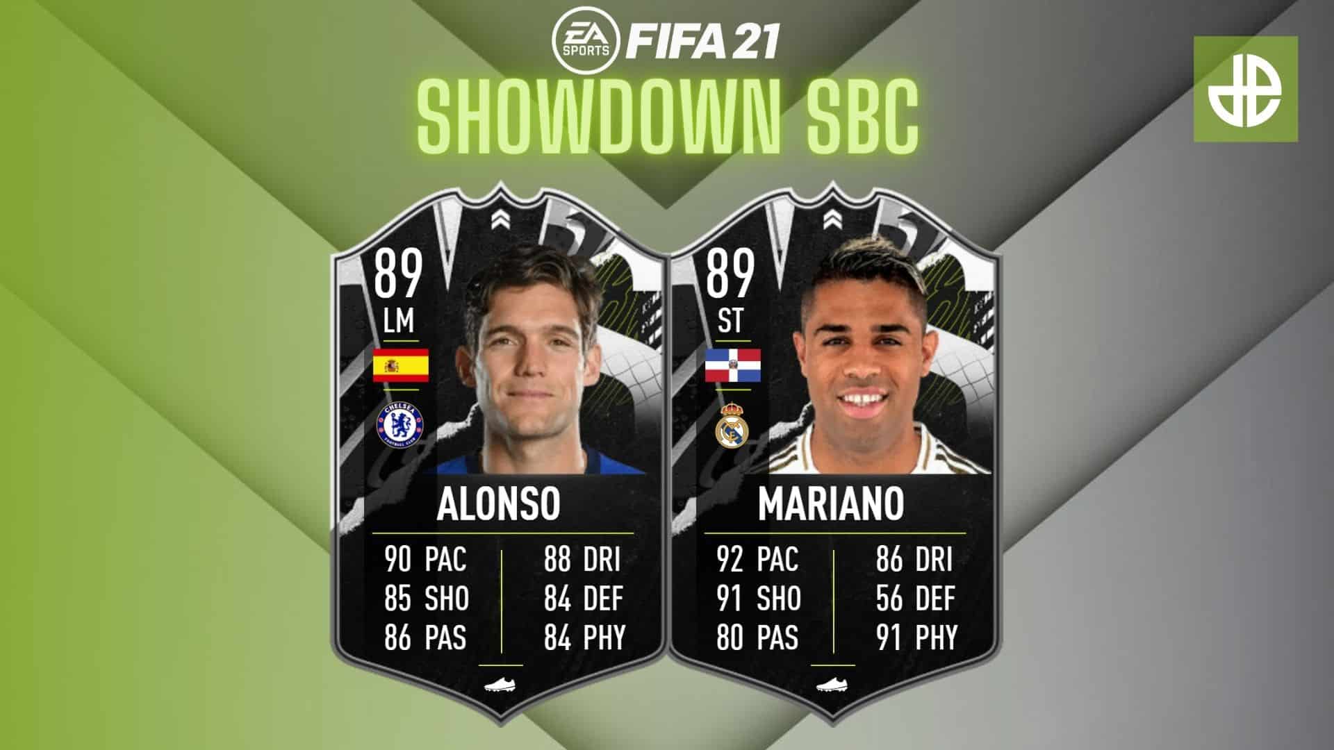 Alonso & Mariano FIFA 21 Showdown SBC