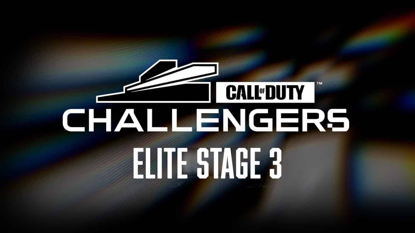 Call of Duty Challengers Elite Stage 3 placements