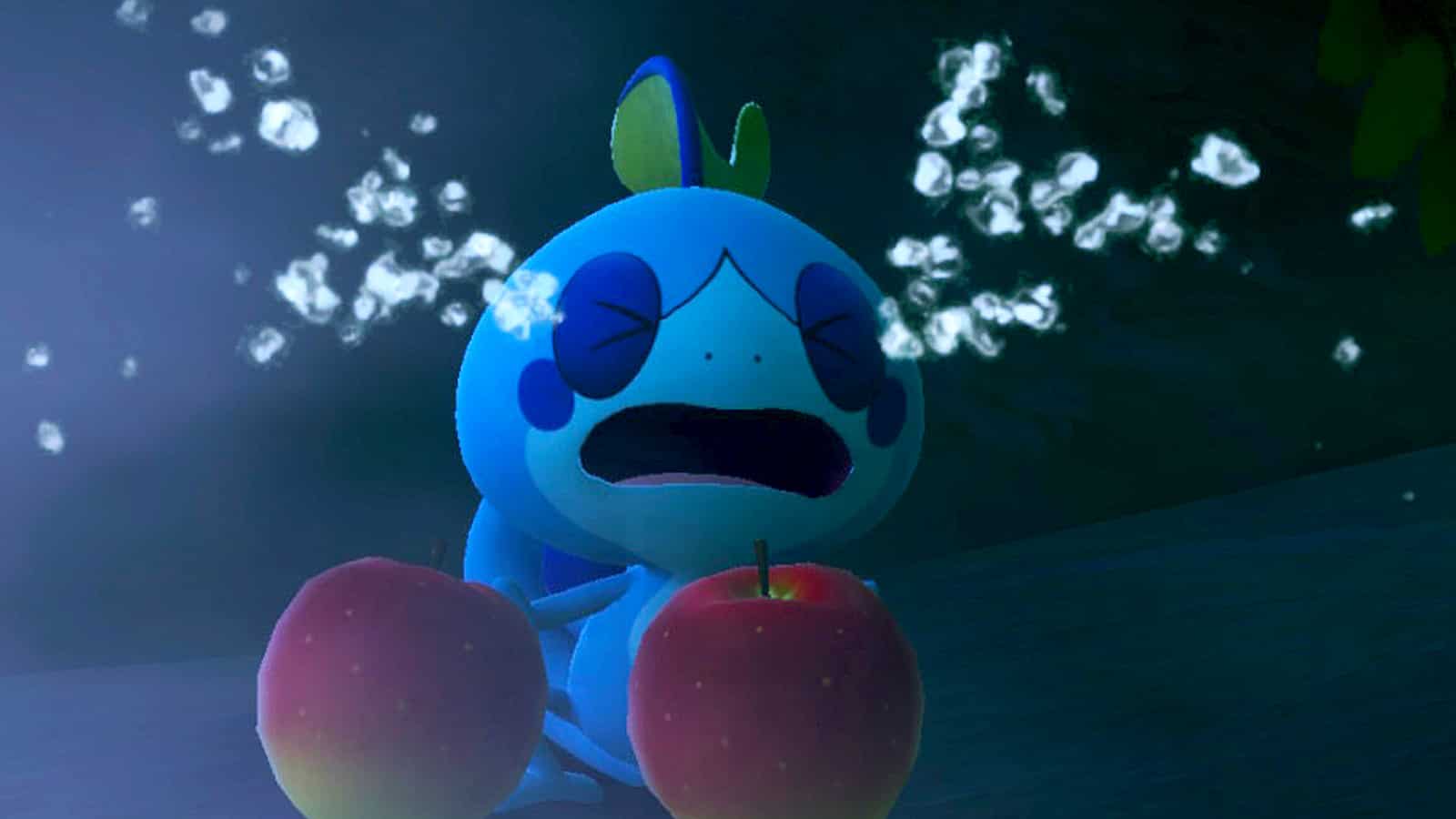 Sobble crying in New Pokemon Snap
