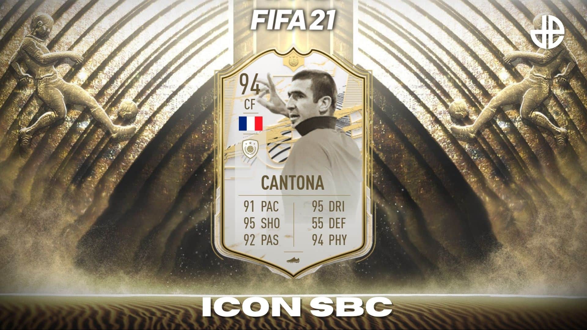 Eric Cantona FIFA 21 Prime ICON SBC