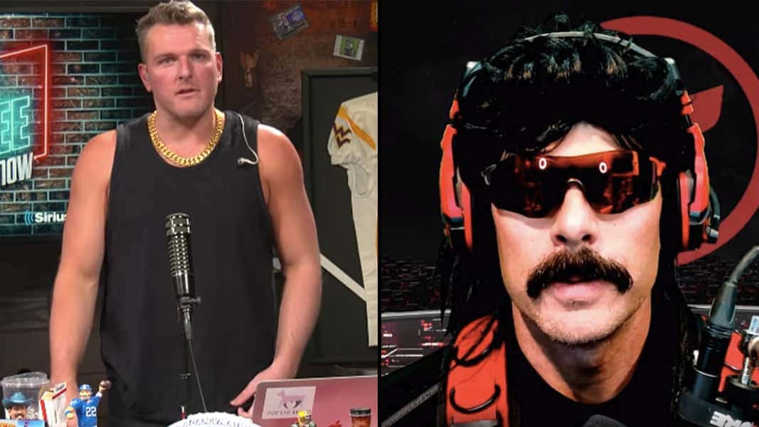 Pat McAfee and Dr Disrespect