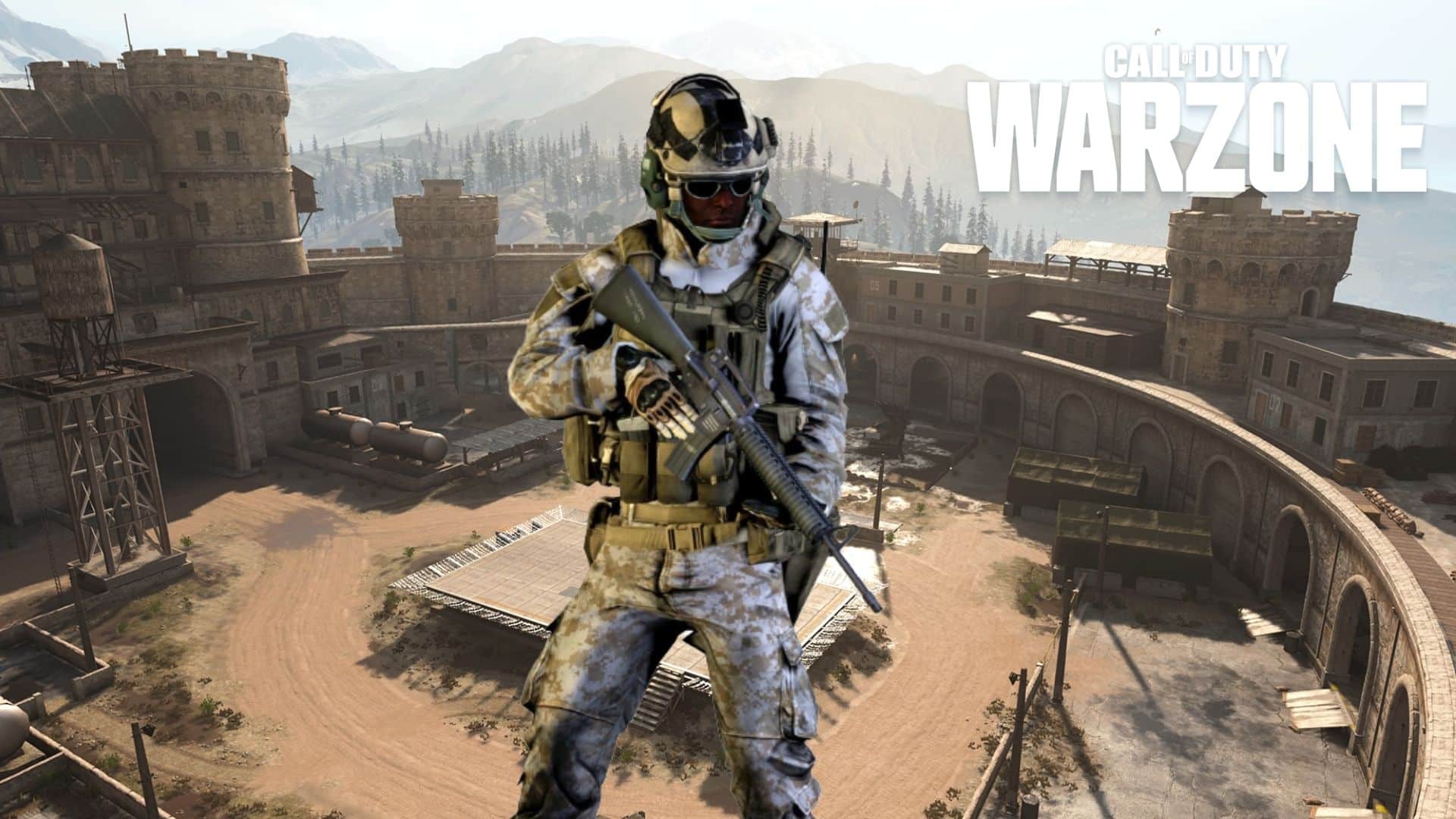 Warzone character at Prison