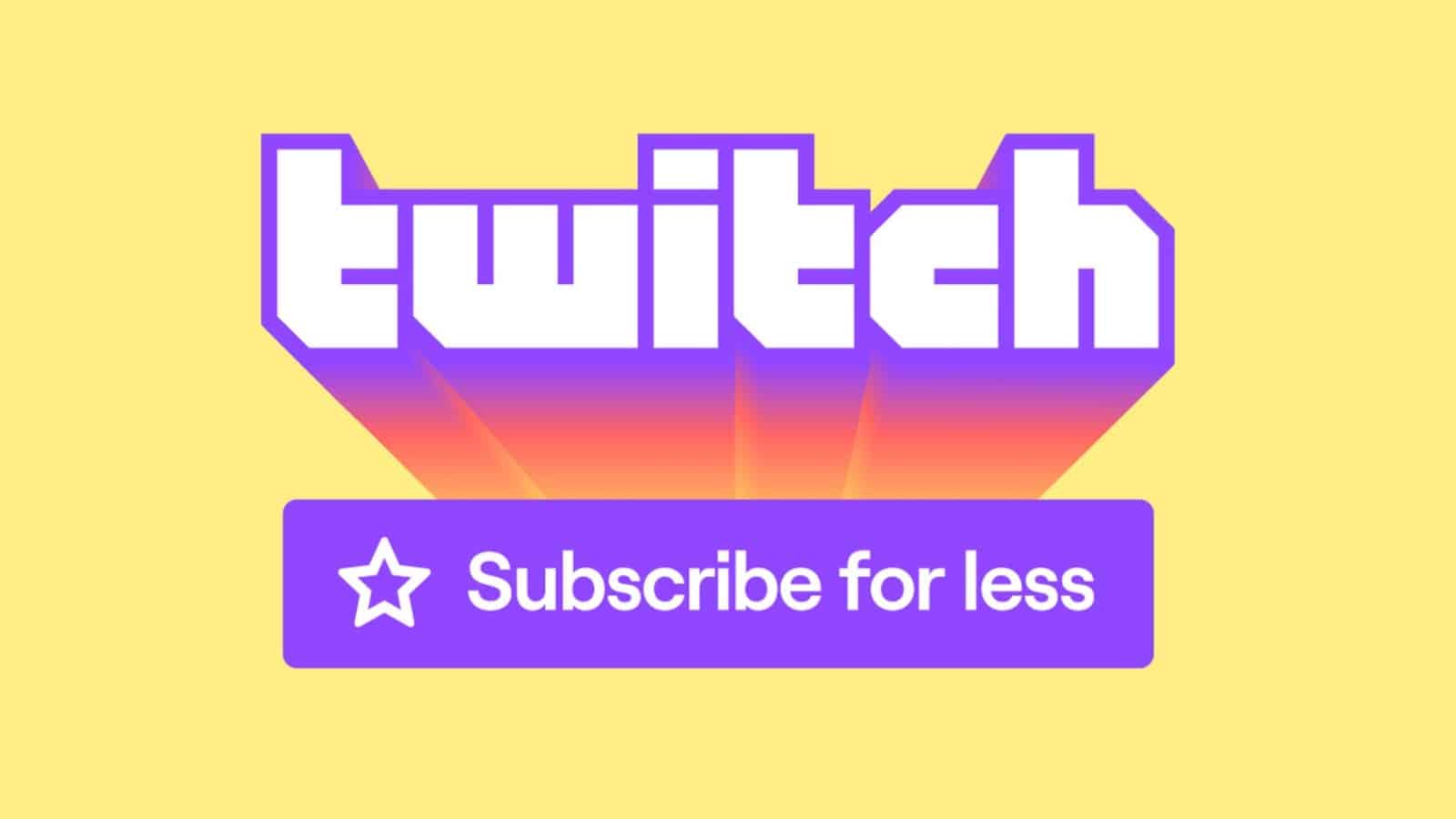 Twitch new sub prices
