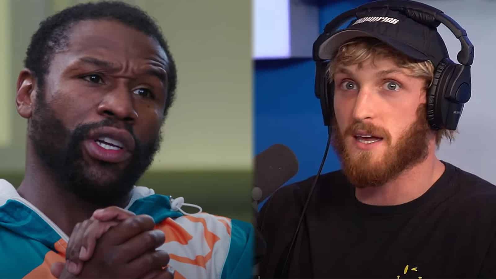 Logan Paul reacts to bloody floyd mayweather photos