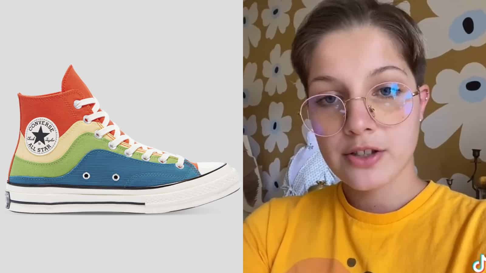 Converse accused of stealing design from TikToker