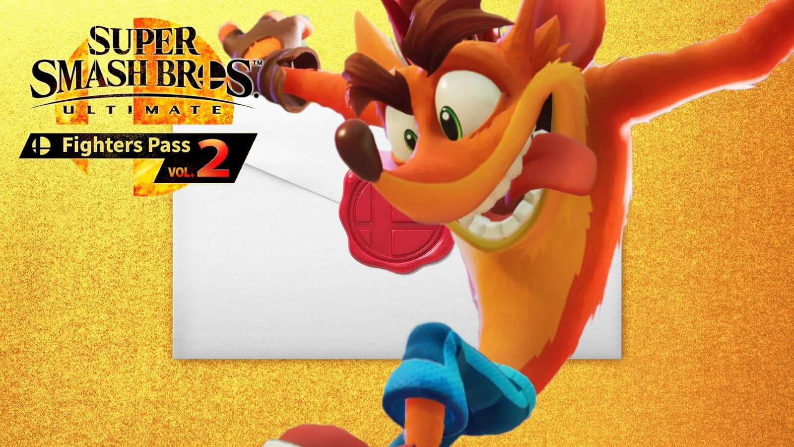 Crash Bandicoot joining Smash Ultimate in Fighters Pass Volume 2