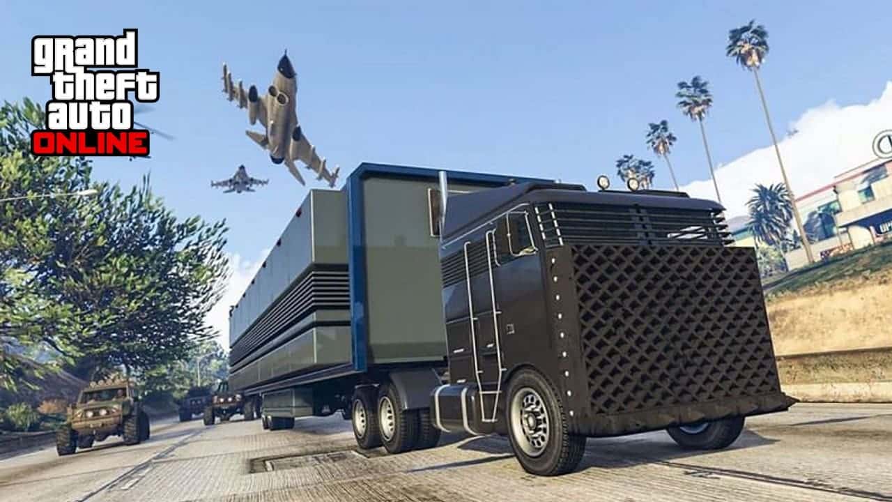 GTA Online hauler custom truck