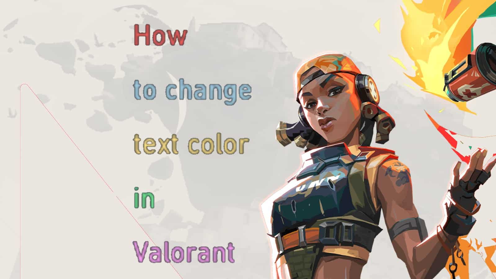 how to change text color in valorant