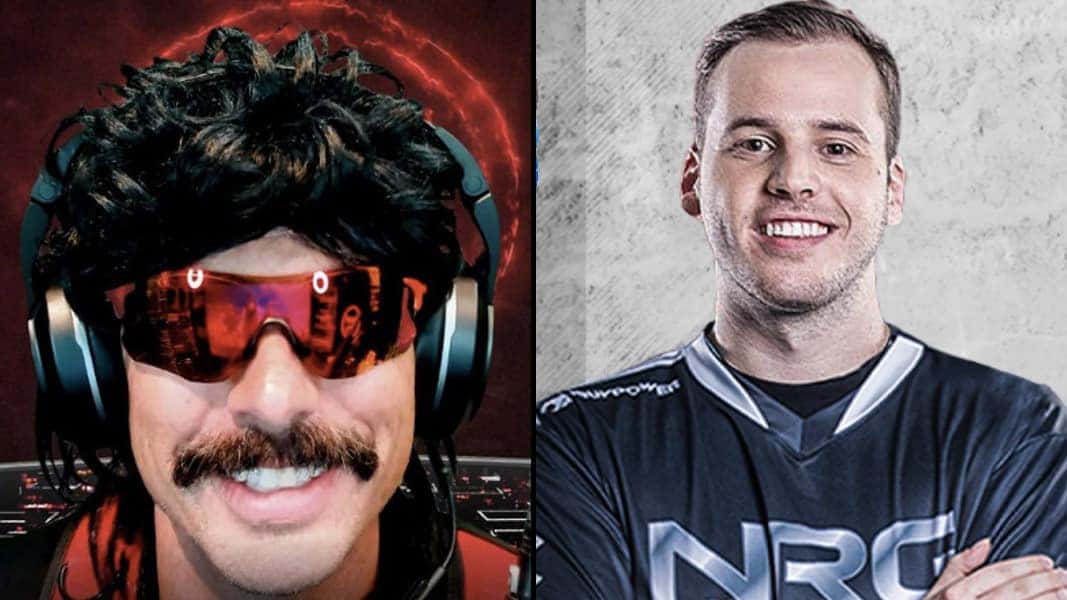 Dr Disrespect and Huskerrs side by side