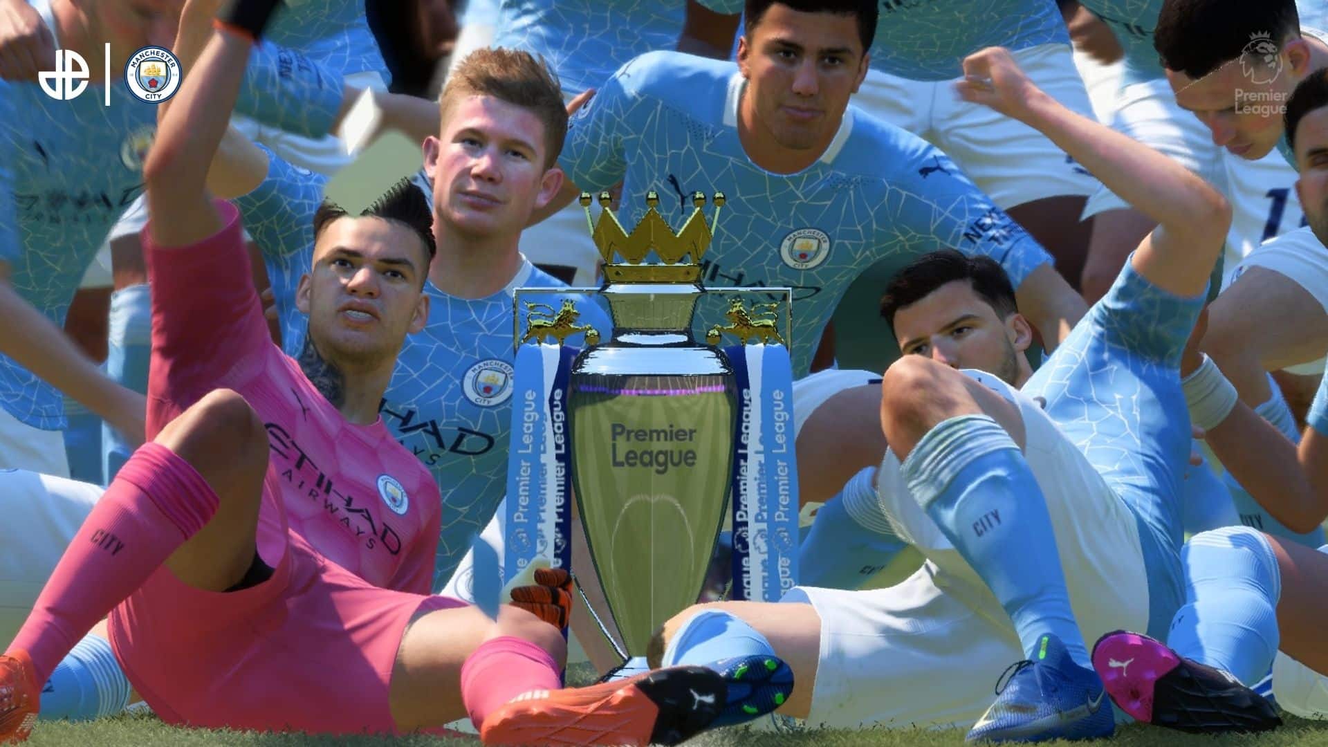FIFA 21 man city title win