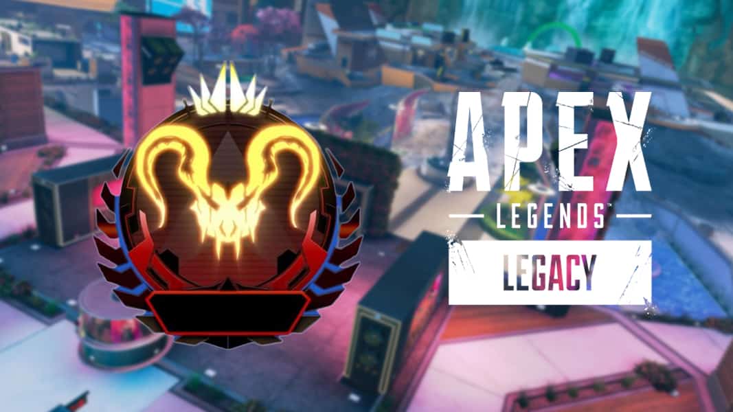 Apex Ranked badge over Season 9 Party Crasher