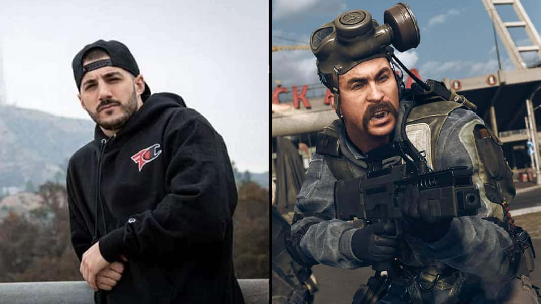 NICKMERCS and Captain Price in Warzone