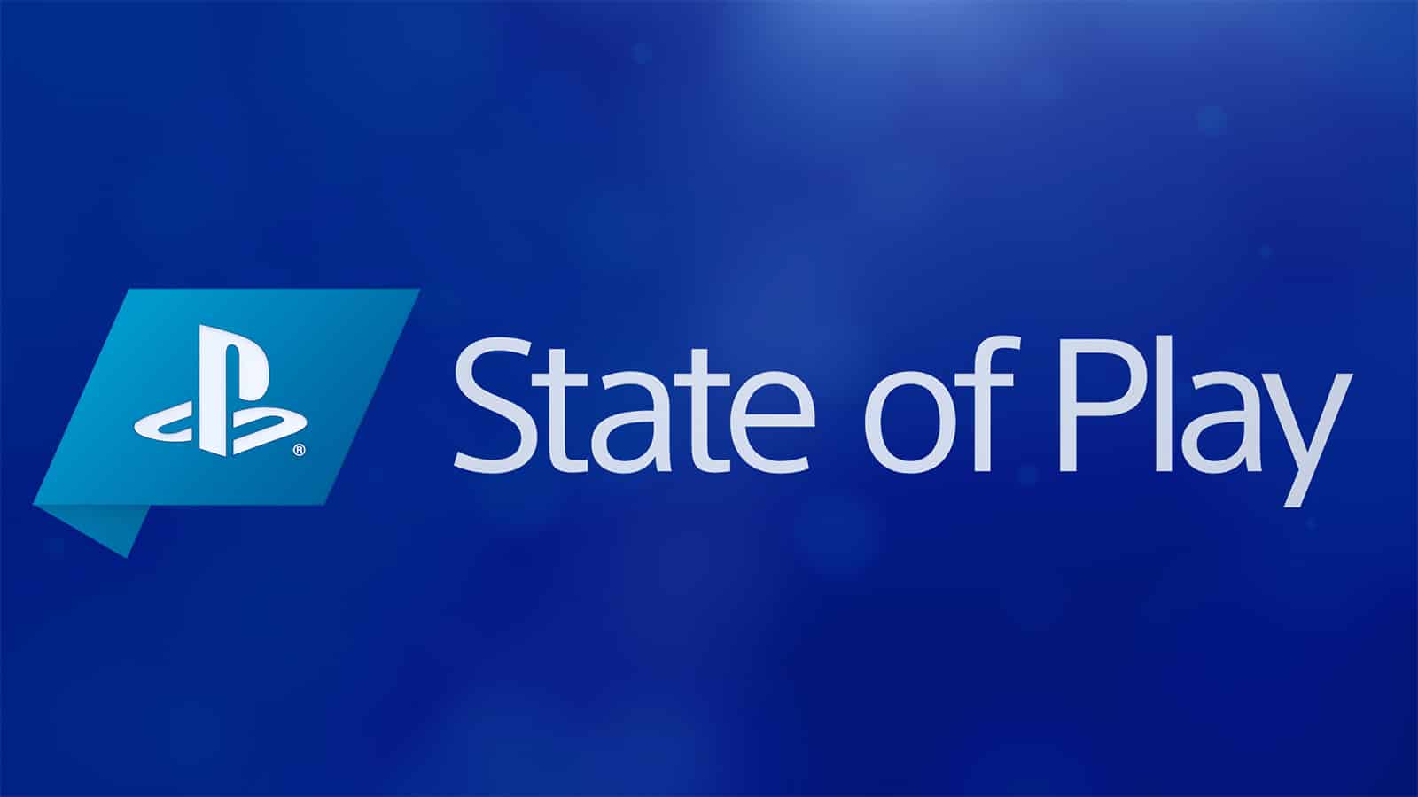 Logo of Sony's Playstation State of Play showcase