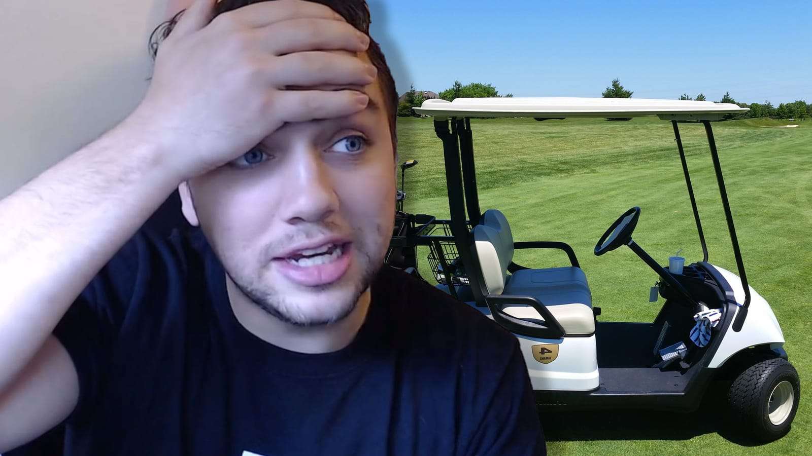 Mizkif Golf Cart Crash Mod
