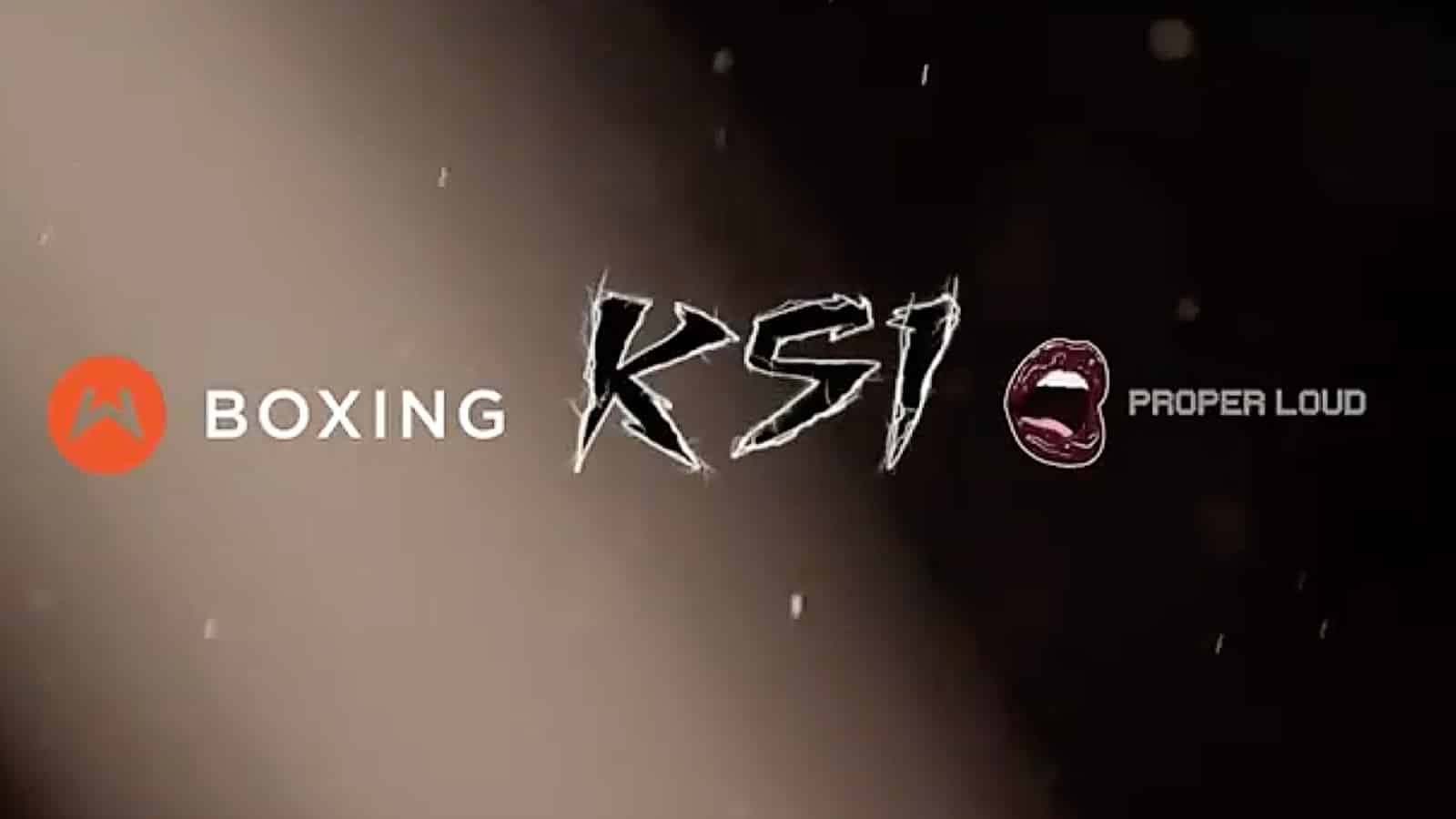 KSI launches boxing promotion with Proper Loud and Wasserman Boxing