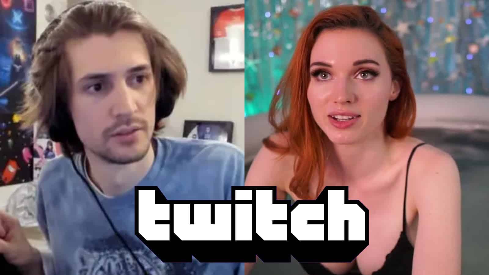Amouranth calls out xqc for gambling streams amid hot tub meta