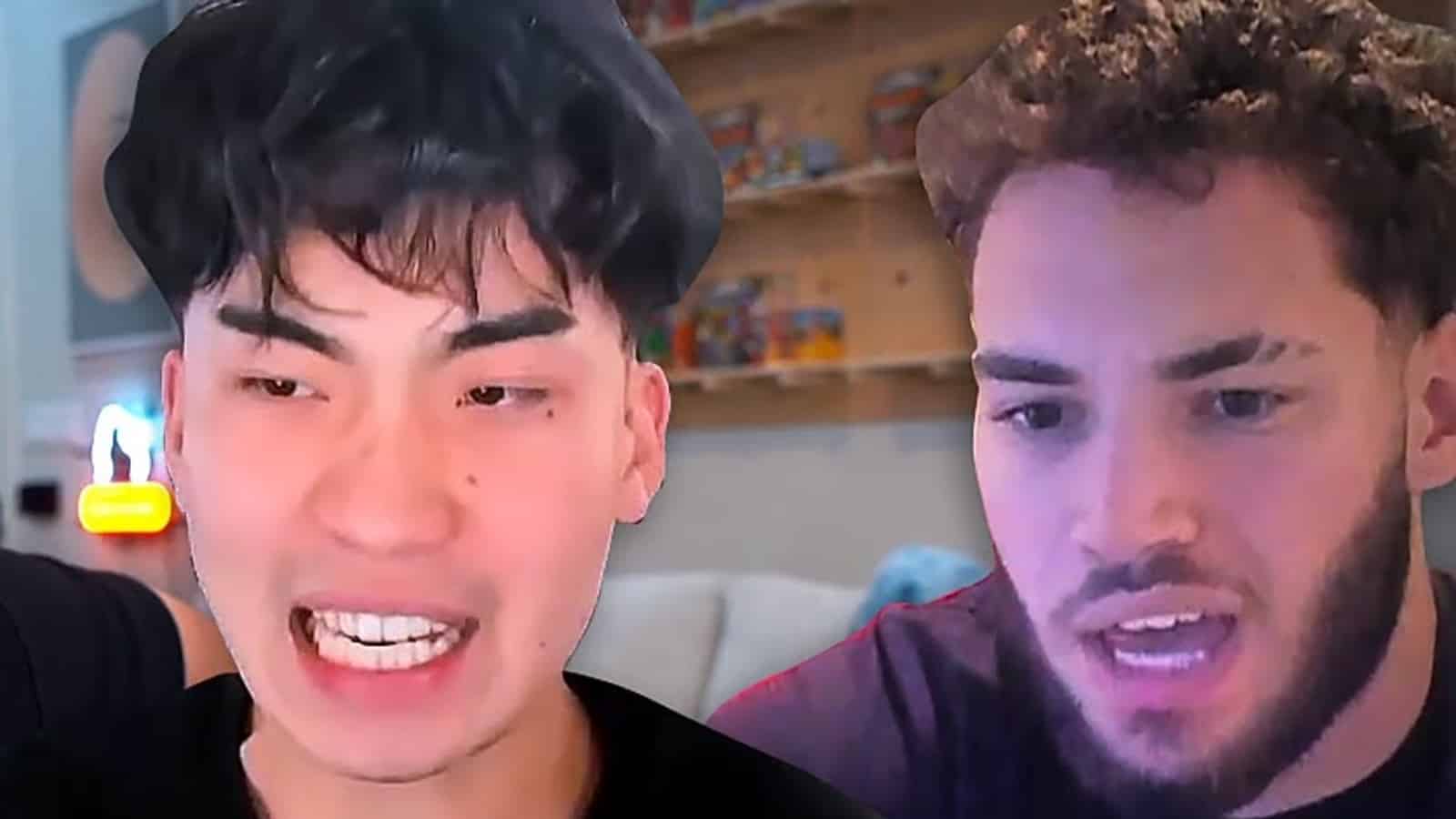 Ricegum and Adin Ross beef