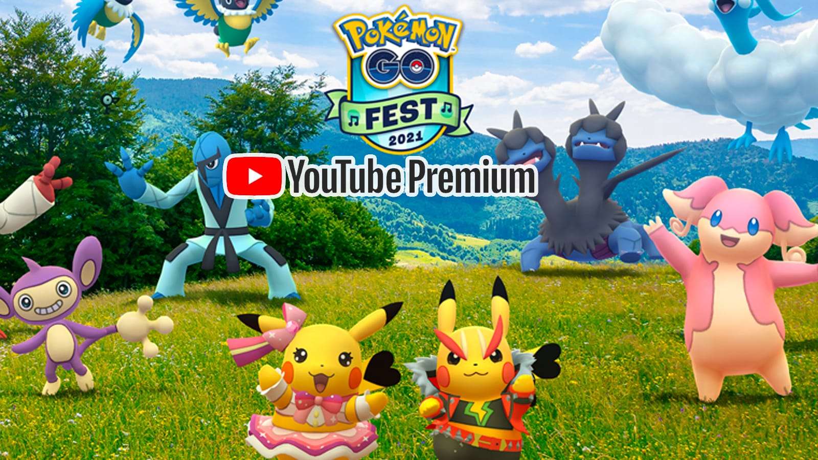 Pokemon Go Fest 2021 YouTube Premium