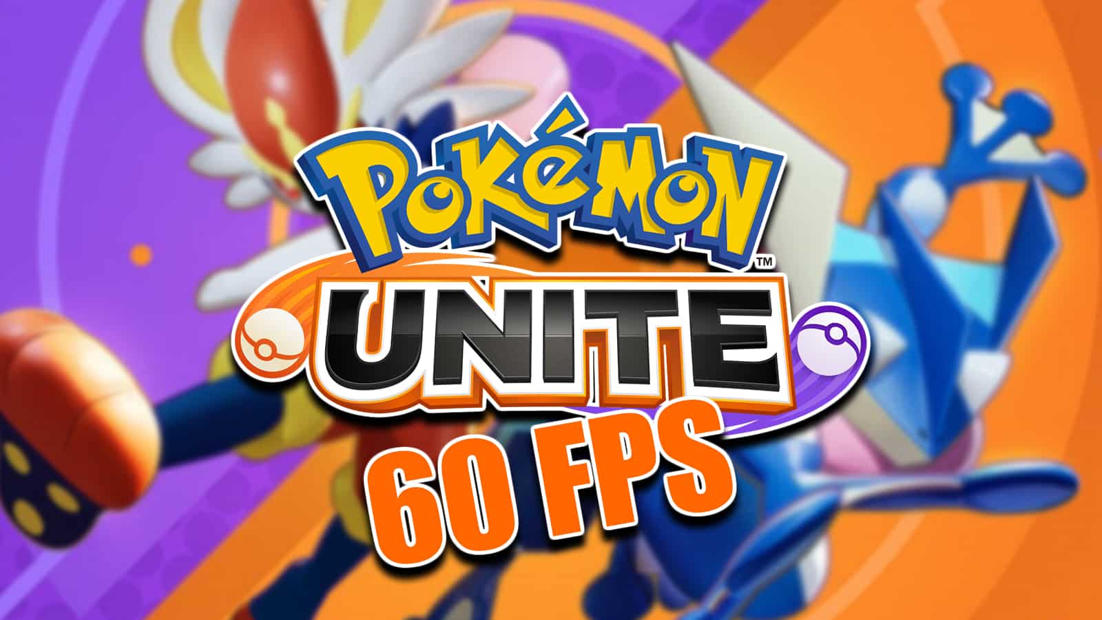Pokemon Unite 60 FPS screen