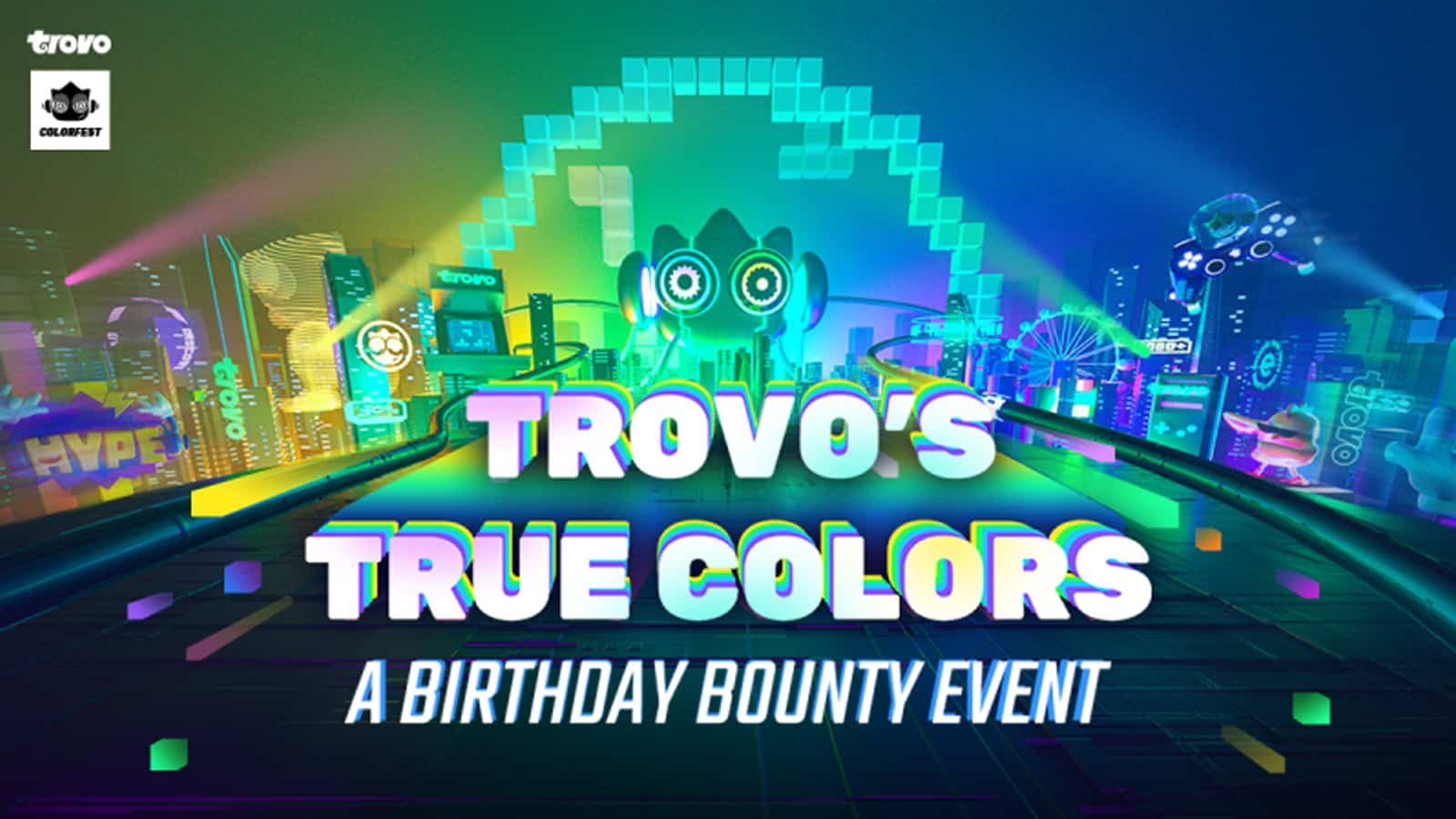 Trovo announces 'true colors' birthday bounty event