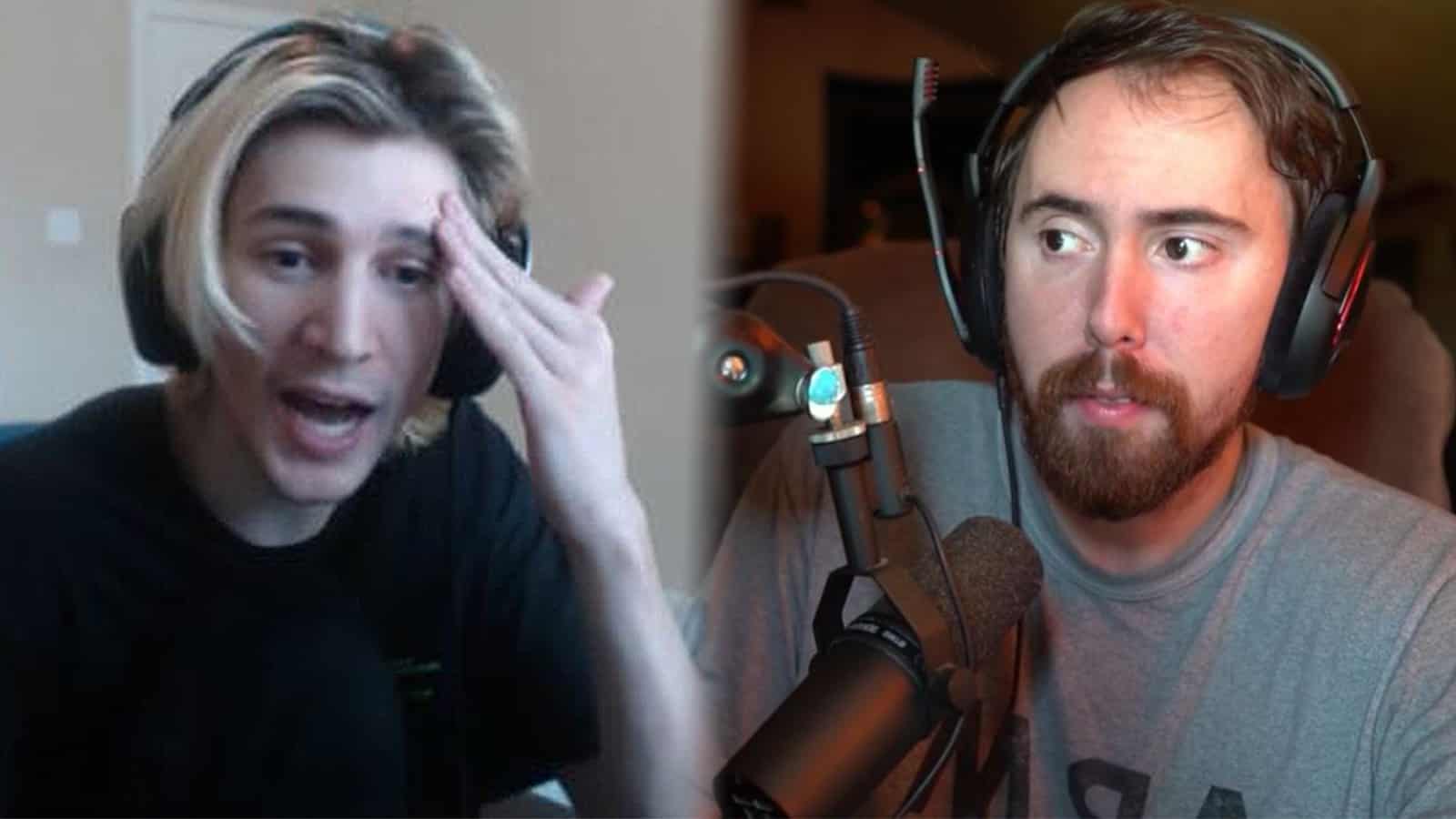 Asmongold on xQc Twitch ban Olympics