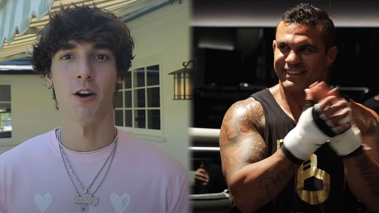 Vitor Belfort offers to train Bryce Hall
